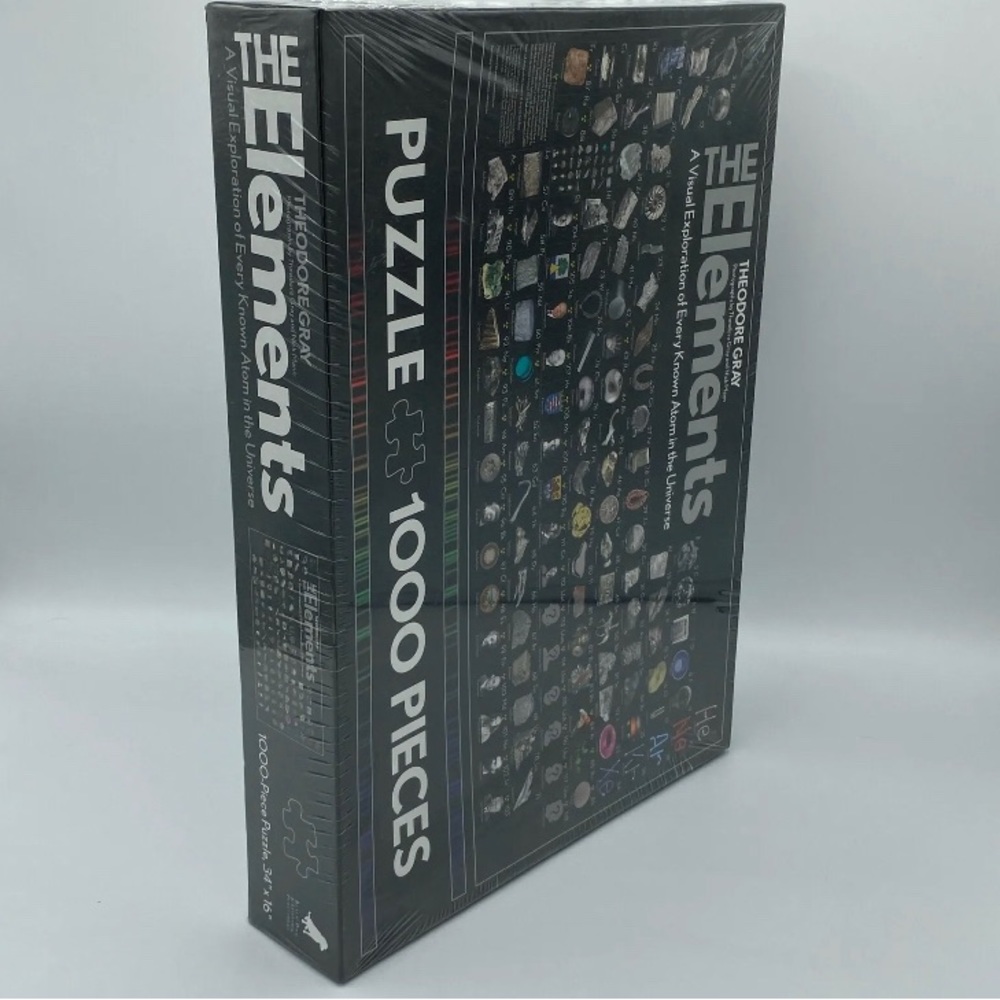 The Elements Jigsaw Puzzle Theodore Gray 1000 Piece Atoms Of The Universe SEALED